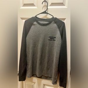 American Eagle Gray Men’s long sleeve shirt.
